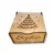 Personalised Wooden Christmas Gift Box Engraved Santa Keepsake Made in UK